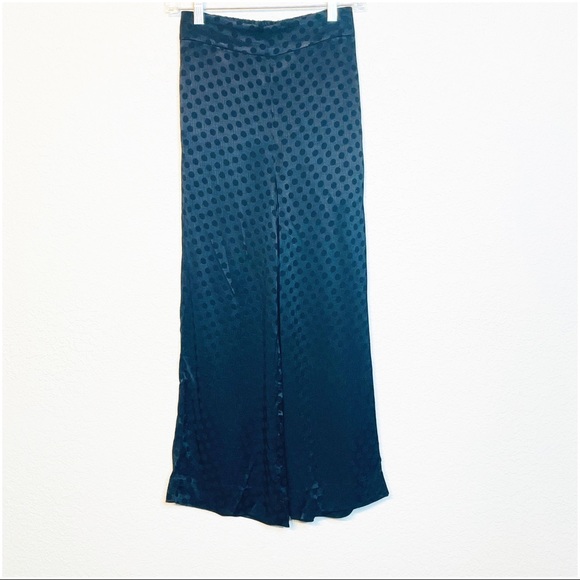 Madewell Drapey Jacquard Huston Pull-On Crop Pants - Picture 4 of 12